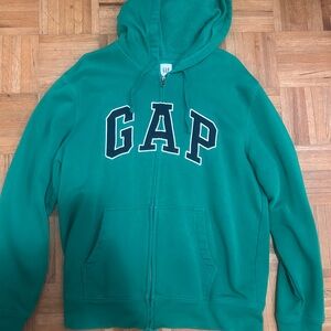 GAP Kids Teal Zip-Up Hoodie